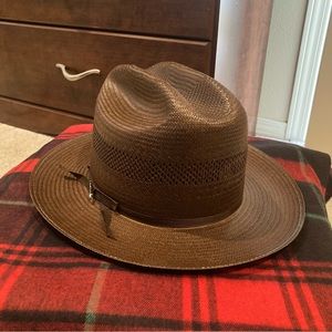 COPY - Stetson Open Road Vented Straw Cowboy hat